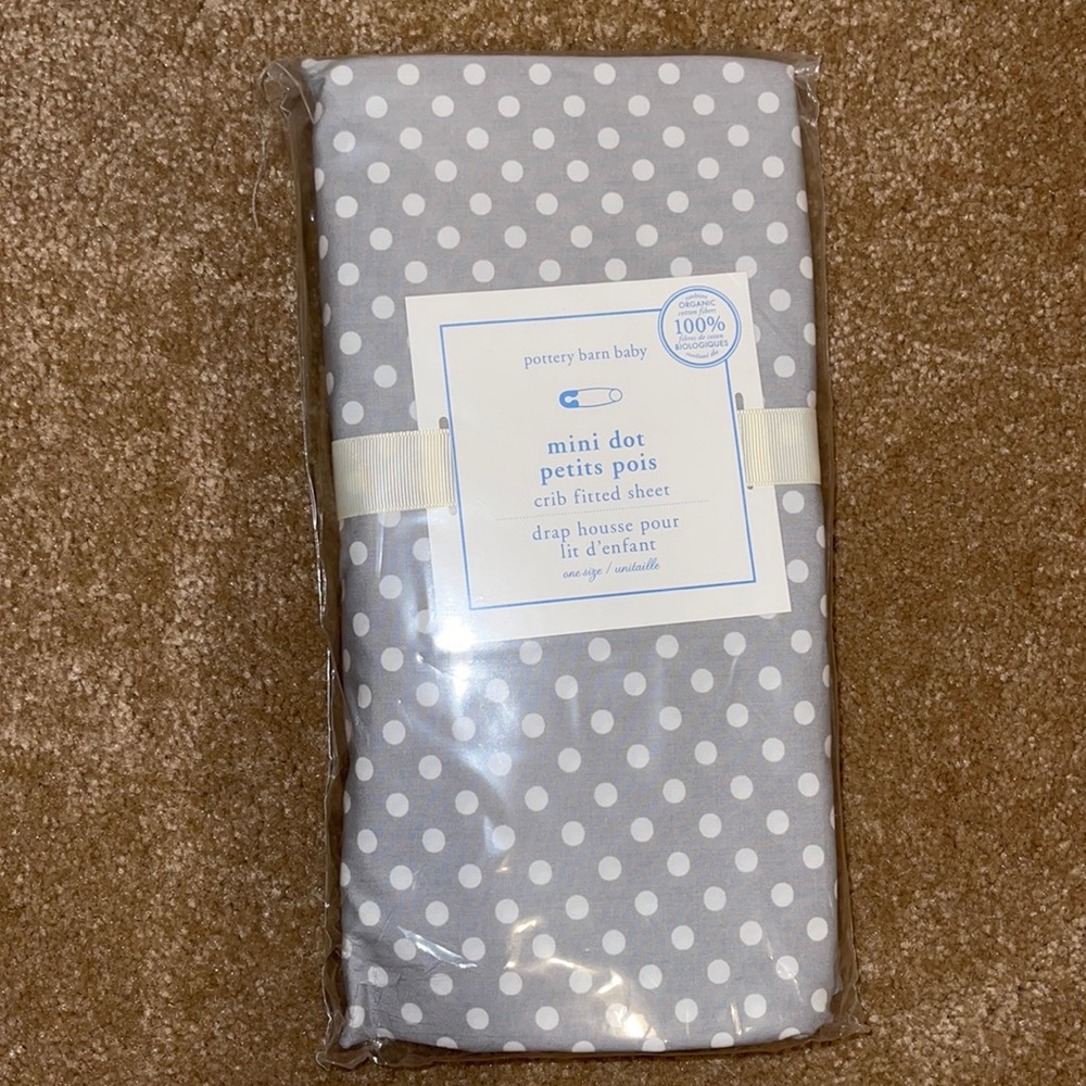 Pottery Barn Crib Fitted Sheet